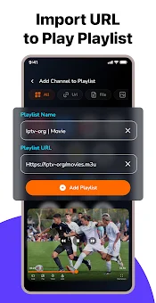 IPTV PLAYER & Smart TV screenshot