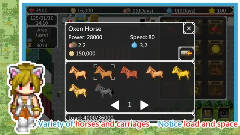 Isekai Traveling Merchant - Single Role Play RPG 1.2.15 screenshot 1