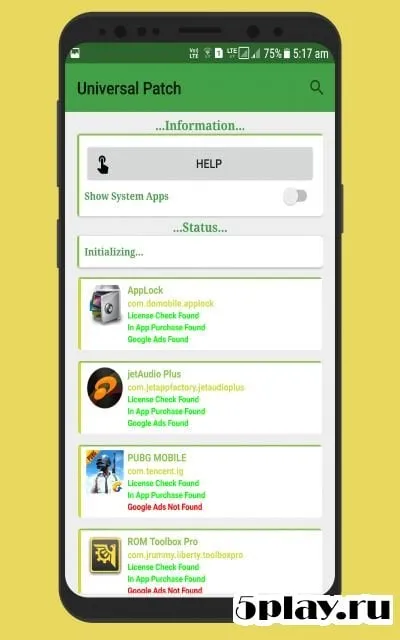 Jasi Patcher screenshot 2