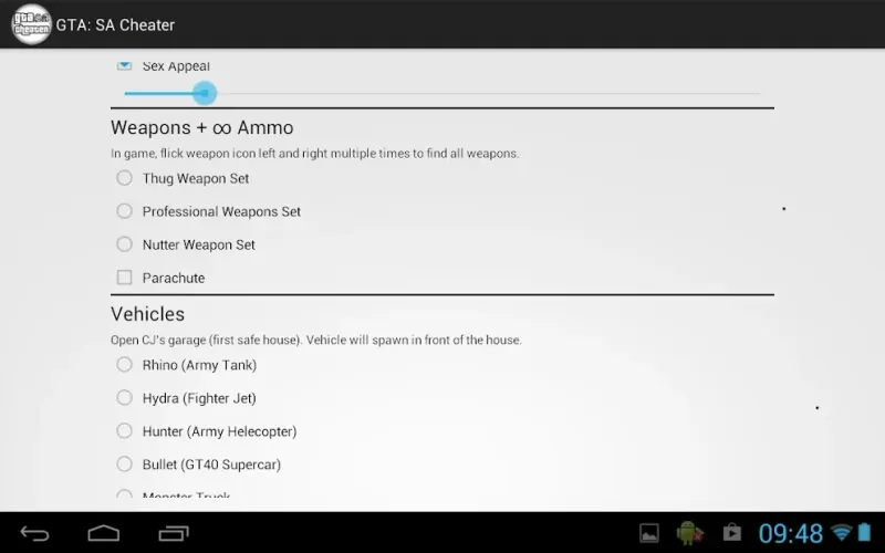 JCEATER: San Andreas Edition 2.3 screenshot 2