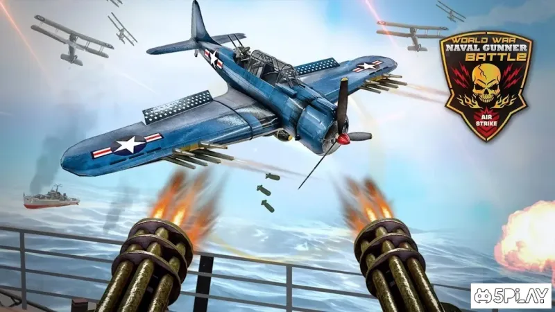 Jet War Fighting Shooting Strike: Air Combat Games 2.1 screenshot 2