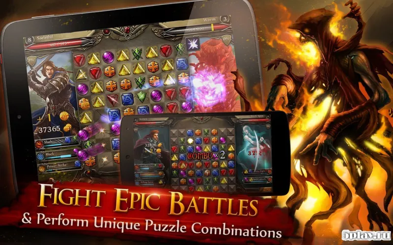 Jewel Fight: Heroes of Legend screenshot 1