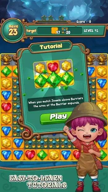 Jewels fantasy: match 3 puzzle screenshot 3