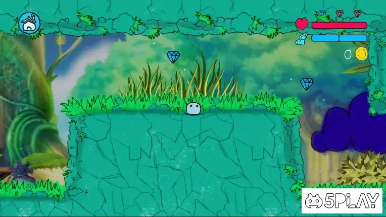 Jumping Slime 2D Platform Game 1.0.7 screenshot 1