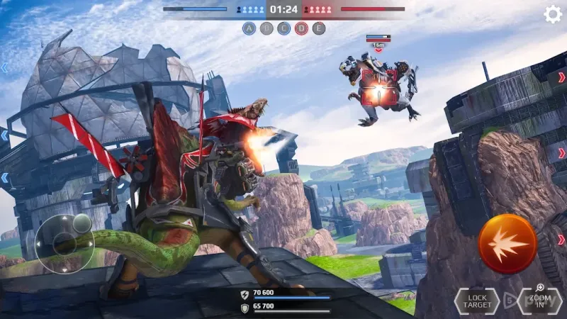 Jurassic Monster World: Dinosaur War 3D FPS screenshot 4