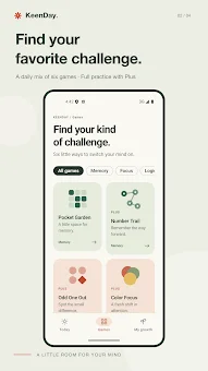 KeenDay: Brain & Memory Games screenshot