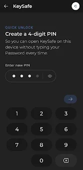 KeySafe - A Digital Vault screenshot