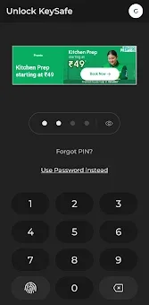 KeySafe - A Digital Vault screenshot