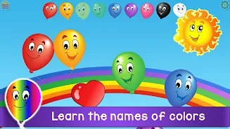 Kids Balloon Pop Game screenshot