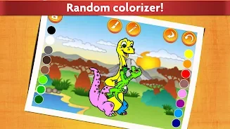 Kids Dinosaur Coloring Pages screenshot