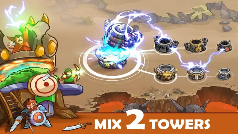 King of Defense: стратегия –Защита башни тд 1.9.6 screenshot 3