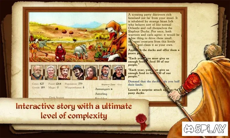 King of Dragon Pass: Text Adventure RPG screenshot 4