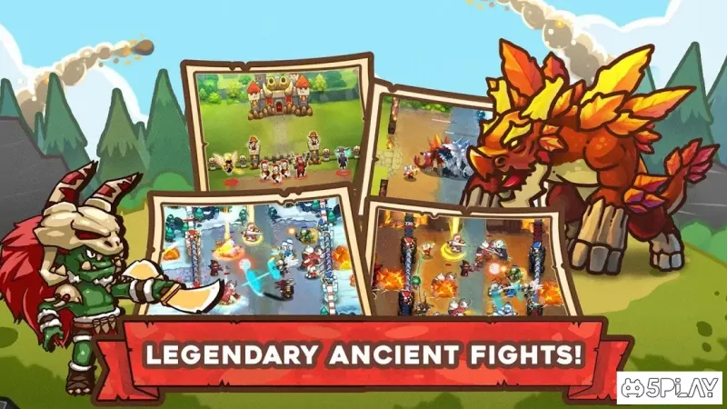 Королівські суперники: Військова сутичка - стратегія PVP 1.3.4 screenshot 2