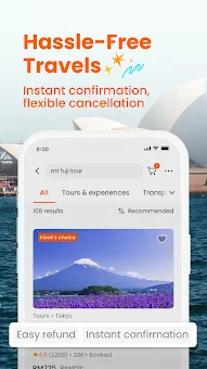 Klook screenshot