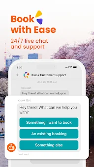 Klook screenshot