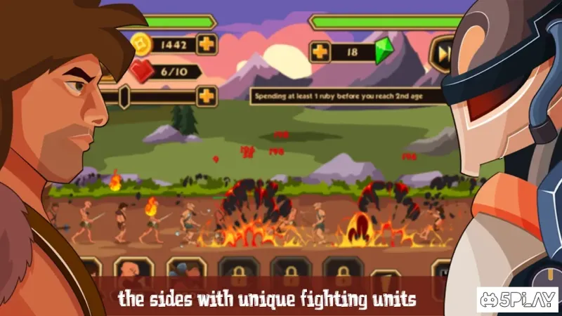 Knights Age: Heroes of Wars 1.1.4 screenshot 1