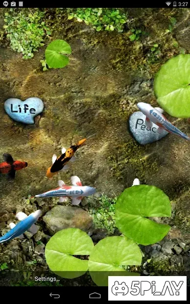 Koi Live Wallpaper screenshot 1