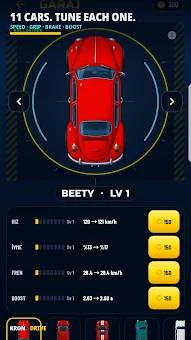 Kron Drive: Retro Car Racer screenshot