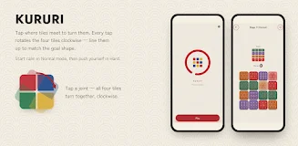 Kururi - Rotate Puzzle screenshot