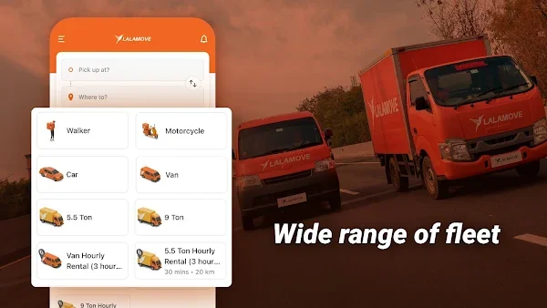 Lalamove screenshot