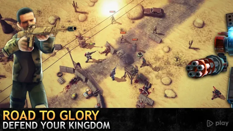 Last Hope TD - Zombie Tower Defense Games Offline screenshot 1