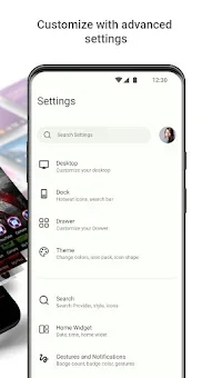Launcher for Android 17 Style screenshot