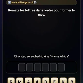 Le Grand Quiz Afrique screenshot