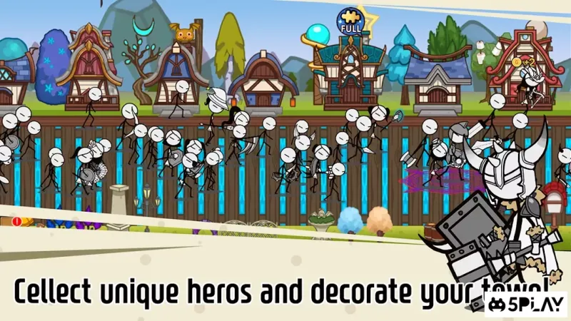 Legend of the cartoon - idle RPG screenshot 2