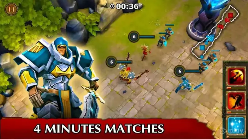 Legendary Heroes MOBA screenshot 2