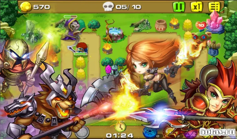 Legendary Wars Defense screenshot 2
