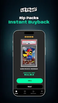LETSGO: Rip Packs, Real Cards screenshot