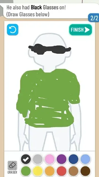 Line Up: Draw the Criminal 1.2.0 screenshot 1