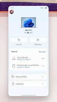 Link to Windows screenshot