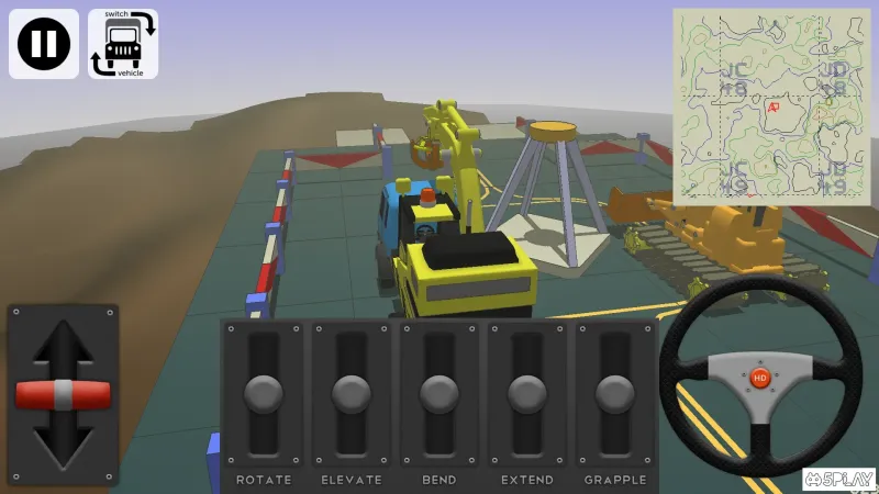 Little Crane 2: Mud Play screenshot 3