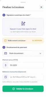 LM Livraison screenshot