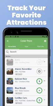 LogRide - Theme Park Database screenshot