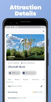 LogRide - Theme Park Database screenshot