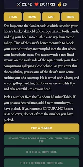 Lone Wolf New Order screenshot