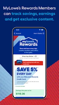 Lowe's screenshot