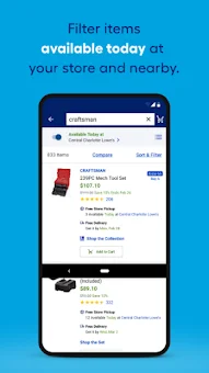 Lowe's screenshot