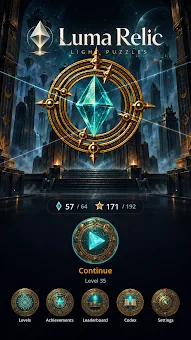 Luma Relic: Light Puzzles screenshot
