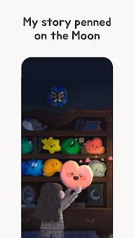 Luna Diary:Moon-Themed Journal screenshot