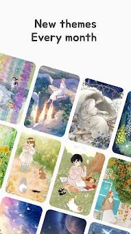 Luna Diary:Moon-Themed Journal screenshot