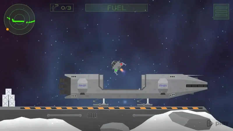 Lunar Rescue Mission Pro screenshot 1