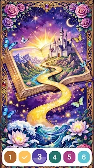 Magic Fantasy Paint by Numbers screenshot