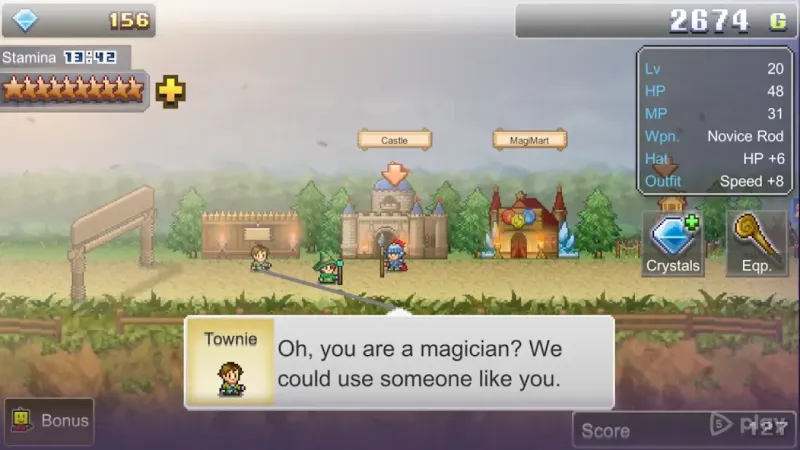 Magician's Saga 1.3.4 screenshot 1