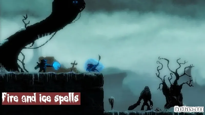 Mahluk: Dark demon - Retro horror platformer screenshot 2