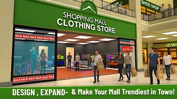 Mall & Fast Food Simulator 3D screenshot