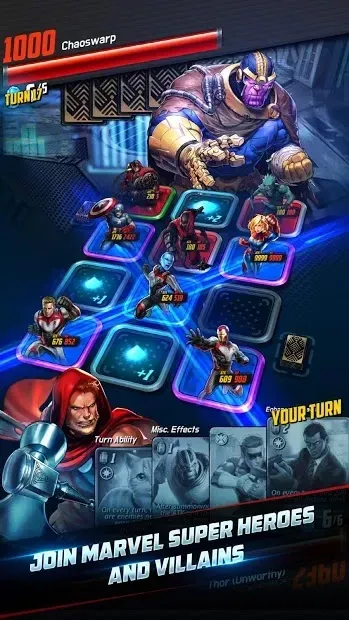 MARVEL Battle Lines screenshot 1