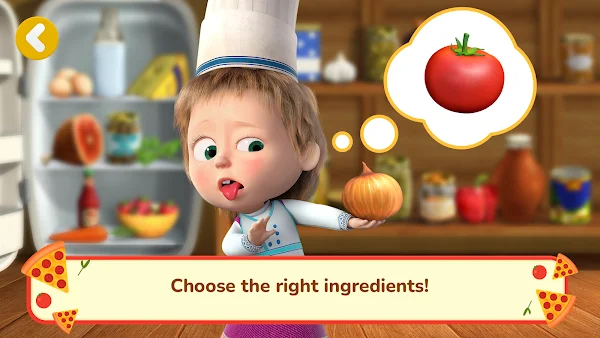 Masha and the Bear Pizza Maker screenshot
